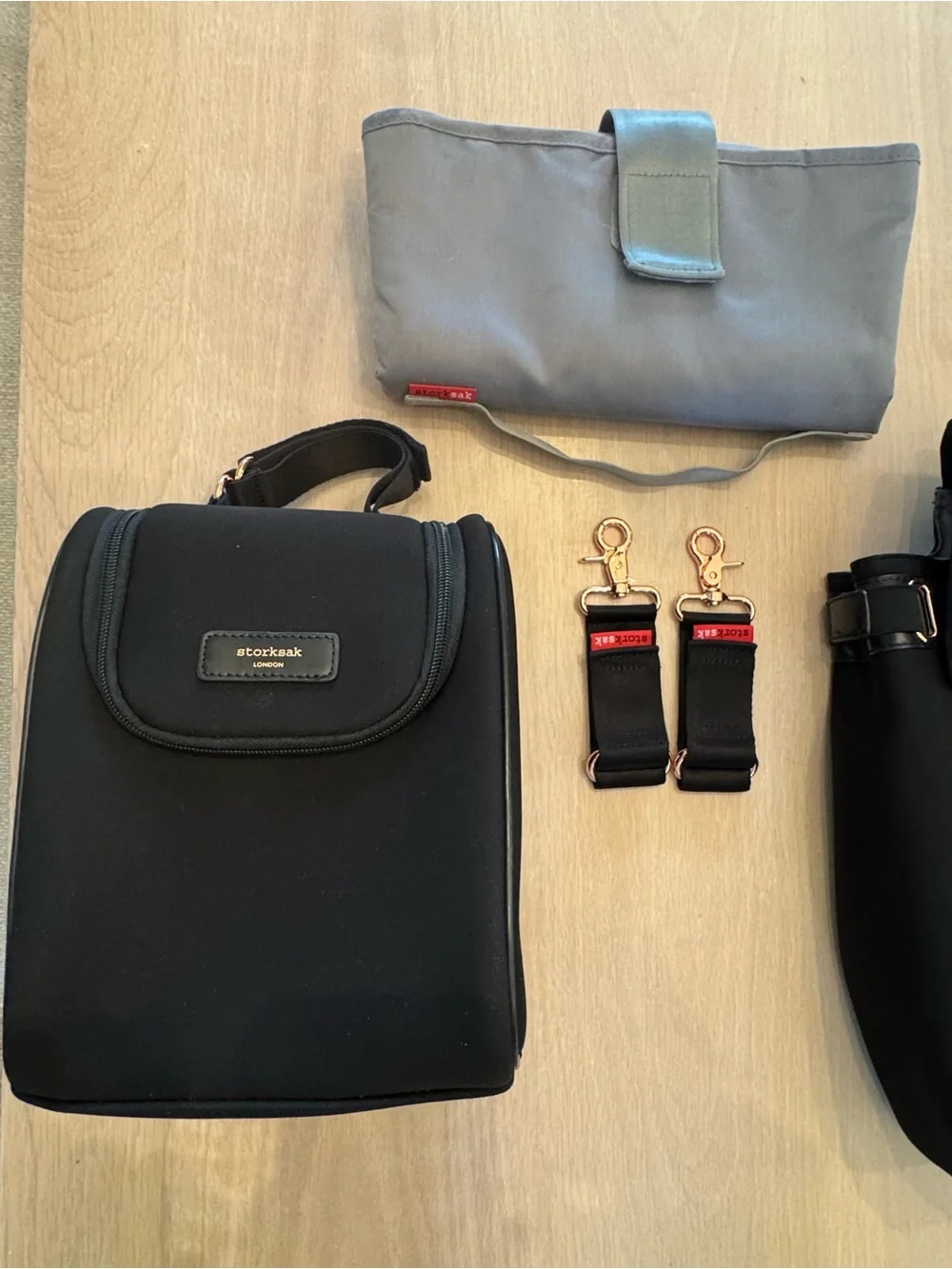 Storksak stylish black